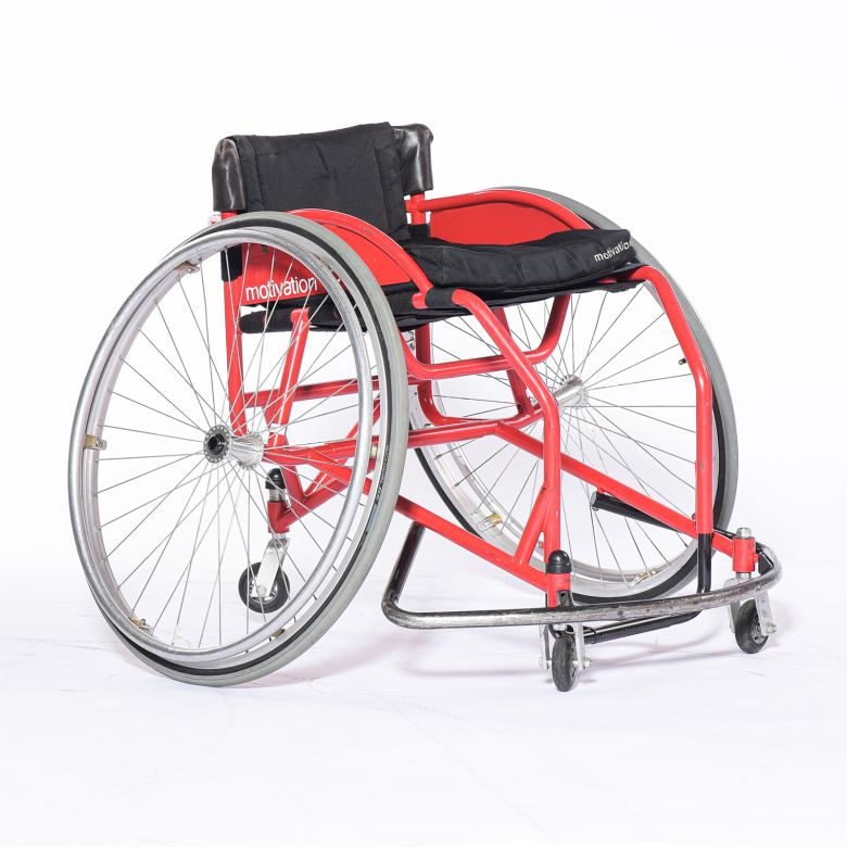Apuvälineen Koripallopyörätuoli Multisport Motivation Punainen kuva